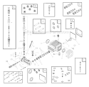 Page B Diagram and Parts List for 020325-0  Briggs and Stratton Pressure Washer